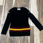 SEEK the Label  ribbed blavk cold shoulder top Photo 1