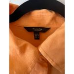Massimo Dutti  Linen Blend Button-Up Long Sleeve Shirt Photo 2