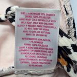 Xhilaration  Cream Animal Print Swim Sports Bra Beach Bralette Bikini Top L Large Photo 5