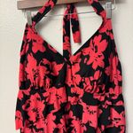 Aqua Green Ruffle Halter tankini swim top Coral Beach Photo 12