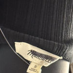 Madewell NWT ‎ Rib Mockneck Sweater Tank Black Size S Photo 5