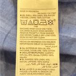 Old Navy NEW  Blue Striped Linen Effortless Denim Puff Sleeve Coastal Wrap Stripe Photo 6