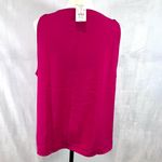 J.Crew pink satin cowl neck sleeveless top size large NWT Photo 2