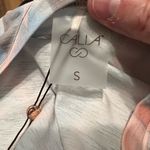 Calia by Carrie Calia women’s trapeze performance tank size small in mother of pearl Photo 6