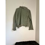 Anne Carson  Linen Blend Ribbon  Blazer Jacket Pl P L Photo 2