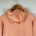 Lululemon Women's Orange Peach Stress Less Hoodie Cowl Neck Size 4 Photo 7
