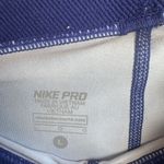 Nike Pro Blue and White Graphic Leggings size large Photo 3