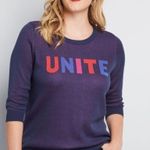 Modcloth NWOT UNITE Navy Blue Knit Sweater S Small Photo 4