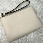 Coach White Zip Wristlet Photo 0