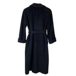 Ralph Lauren  LRL Camel Hair Robe Style Wrap Coat Women’s 4 Black Old Money *Read Photo 7