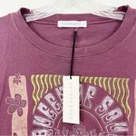 Daydreamer Aretha Franklin Concert Tee Long Sleeve Crop Top Size Large NWT Photo 5