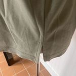 Embroidered Sparkling Sage Green Top Size M Photo 4