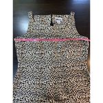 Robbie Bee Robbie‎ Bee Silk Dress Womens 12 Animal Print Wedding Guest Homecoming Mob Wife Photo 2
