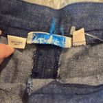 Vintage John Meyer wide leg trousers with faux leather pocket trim 10 Blue Photo 5