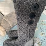 UGG  Sweater Boots Grey Photo 0