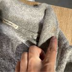 Marine layer Cotton & Merino Wool Longline Gray Open Front Shawl Cardigan Small Photo 5