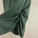 Violet & Ruby Large Momlife Maternity Ruched Tee Olive Green Earth Tone Size undefined Photo 4