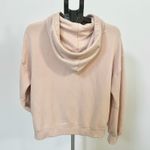 UGG Women’s Abbi Half Moon Zip Hoodie Jacket Peach Pink Size Small Very GUC Hood Photo 9