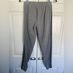John Galt Brandy Melville  Grey Sweatpants with Navy Blue Stripes OS (small) Photo 4