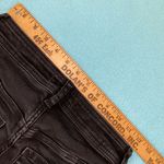 We The Free flared denim jeans high rise black palazzo style size 25 Photo 6