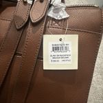 Fossil  $250 Elina Convertible Backpack Leather Small Brown Satchel Minimalist Photo 5