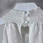 Lena White Swiss Dot Dress Photo 3