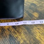 Prada  Milano Vitello Lissato Black Leather Top Handle Bag Authentic Designer Photo 4