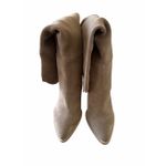 Steve Madden  Croft Pointed Toe Boot Knee High Leather Size 5.5 Block Heel Photo 3