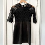 Lace Dress New with Tags Women’s Size 4 Mantos Eternity Formal 3/4‎ Sleeve Black Photo 4