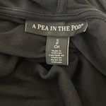 A pea in the pod Maternity Postpartum Black Hoodie Sweatshirt Photo 5
