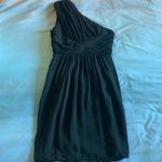 Shoshanna  Silk Ruched One Shoulder Dress Photo 1
