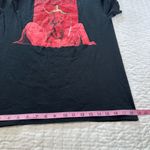 Selena Gomez  Revelacion Graphic Short Sleeve Crewneck Black with Red Unisex Photo 4