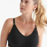Knix Bra Womens 3XL Black Good To Go Wireless Seamless Adjustable Straps Size undefined Photo 0