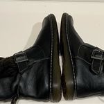 Dr. Martens Brielle Broadway ankle Boots,black, faux fur lining unisex 8L/7M Photo 3
