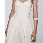 ZARA  white midi dress  Photo 7