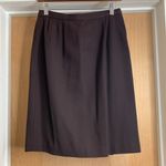 Laura Madrigano Set Size 8 Jacket and Skirt Brown Photo 2
