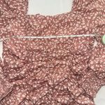 SheIn  Floral Long Sleeve Dress - Mauve Photo 3