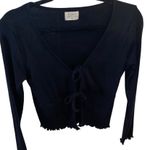 Urban Nation Long Sleeve Black 100% Cotton double Tie Photo 6