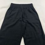 Old Navy PETITE  Black Linen Blend Wide Leg Lounge Pant PXS Photo 6