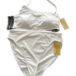 Michael Kors One Shoulder Bikini swimsuit Set size L Photo 0