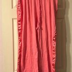 Cacique Pink Satin Trim PJ Pajama Pants 18/20 Photo 0