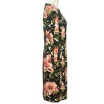 H&M Floral Bodycon Long Sleeve Formal Midi Dress NWT Photo 4