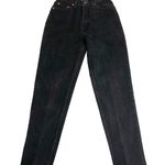 Levi's Levi’s 512 Slim Fit Tapered Leg Size 9 JR Womens Jeans Black 90's Made in USA Photo 0