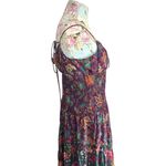 Anthropologie NWT Josephine Smocked Drop Waist Maxi Dress sz L Petite Floral Photo 7