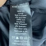 Kobi Halperin Black 100% Silk Open Shoulder Cape Halter Dress‎ Size 6 Photo 6