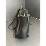 Burberry  Patent Leather Somerford Tote Bag Black‎ Purse Womens Photo 5