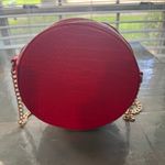 Forever 21 Red Faux Snakeskin Circle Crossbody NWOT Photo 5
