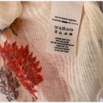 Free People  Melbourne Ruffle Ribbed Tank Frilly Floral Tiered Fairy Size Medium Photo 7