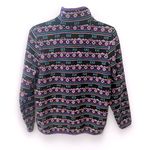 L.L.Bean Aztec Knit Fleece Pullover Sweater Women's S Granola Outdoors Gorpcore Photo 6