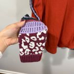 Free People Switch It Up Thermal Top Orange Womens Large EUC Photo 3